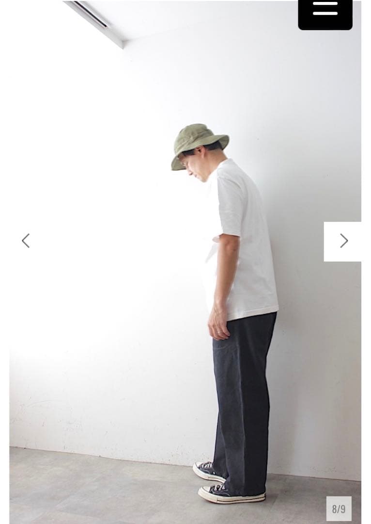 ヴィンテージ　80-90s スイス軍　デニムトラウザー　後染め