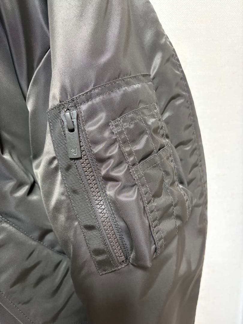 UNIQLO +J ダウンジャケット M カーキ MA-1