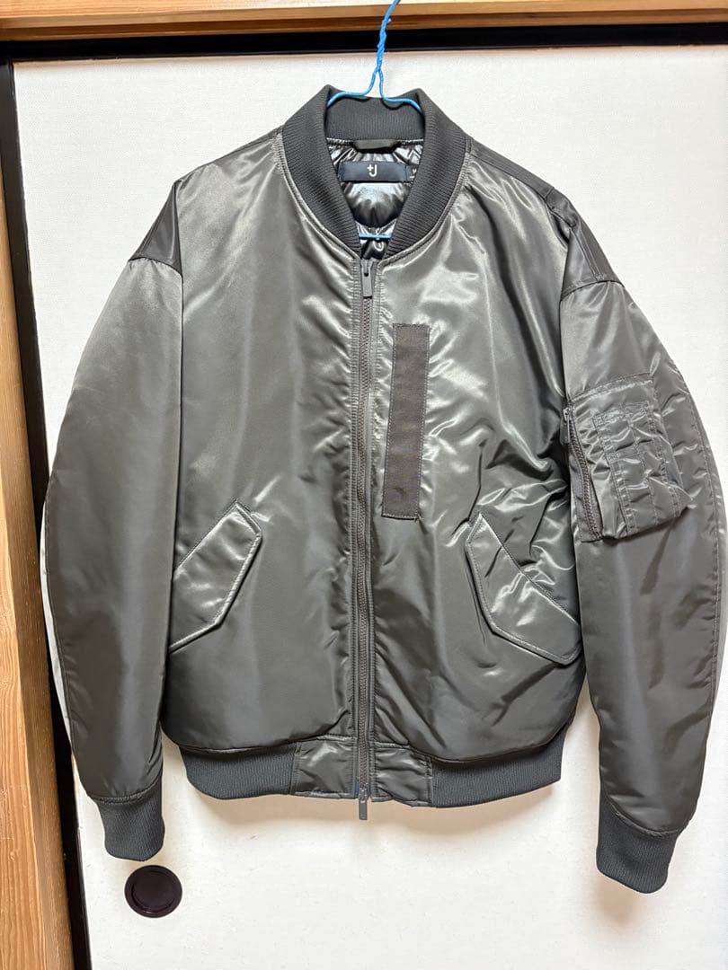 UNIQLO +J ダウンジャケット M カーキ MA-1