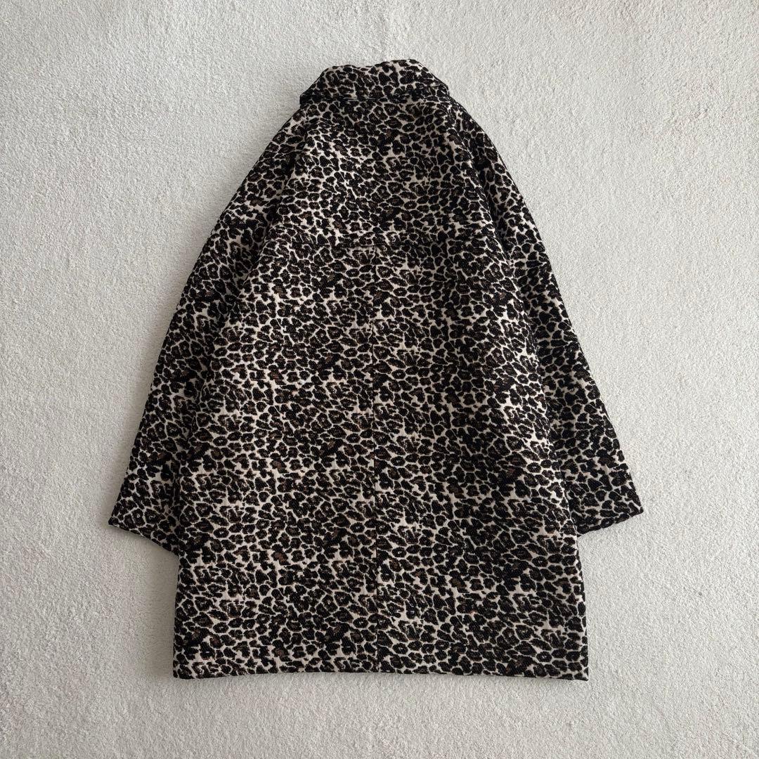 SLOBE IENA レオパード　ジャガード　コクーンコート　スローブイエナ