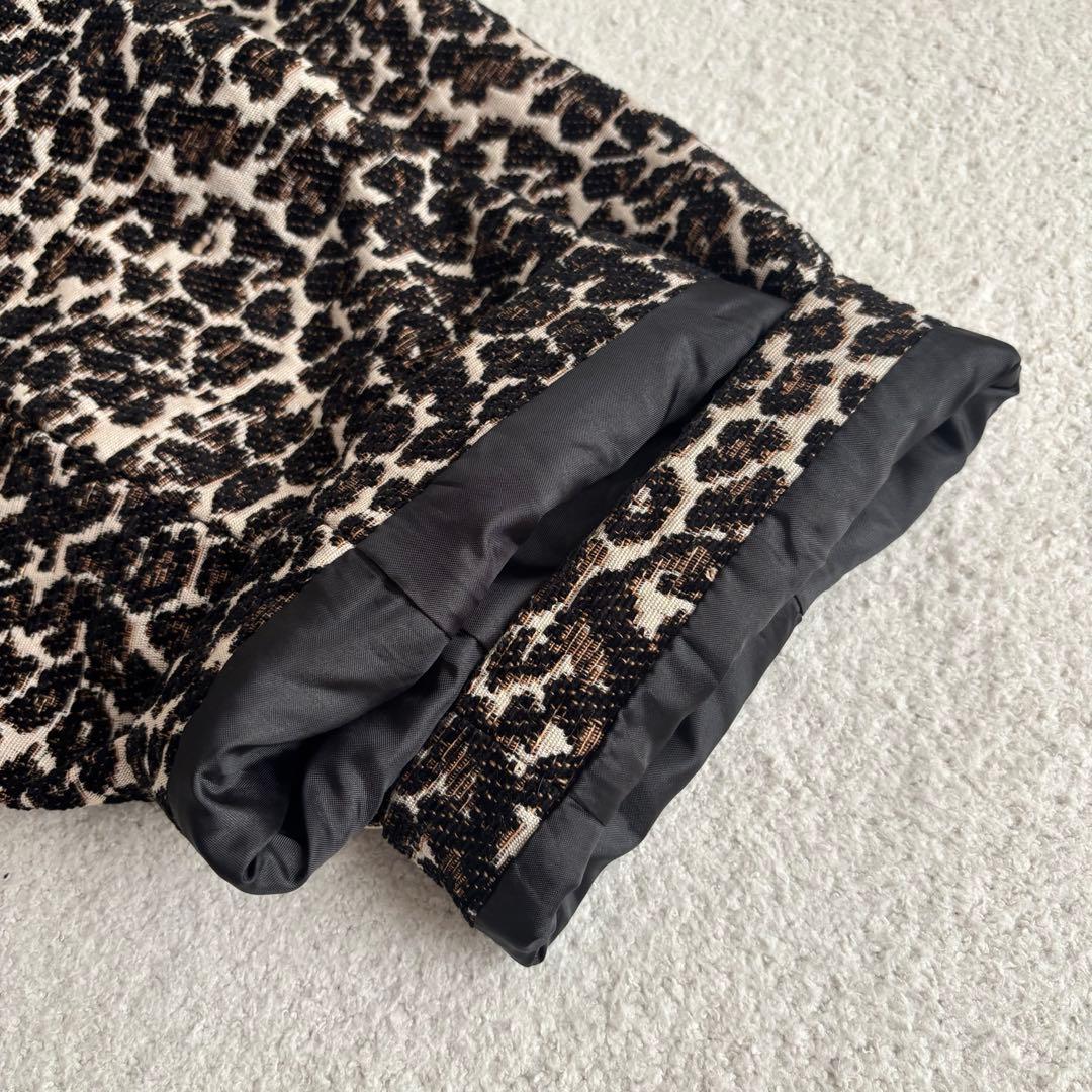 SLOBE IENA レオパード　ジャガード　コクーンコート　スローブイエナ