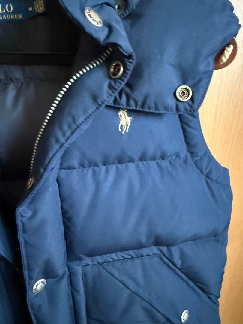 ラルフローレン Ralph Lauren ネイビー ダウンベスト M