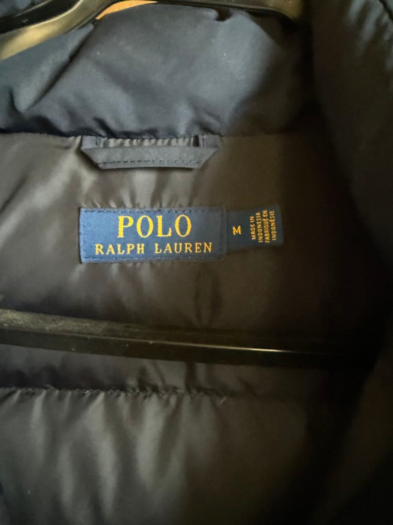 ラルフローレン Ralph Lauren ネイビー ダウンベスト M