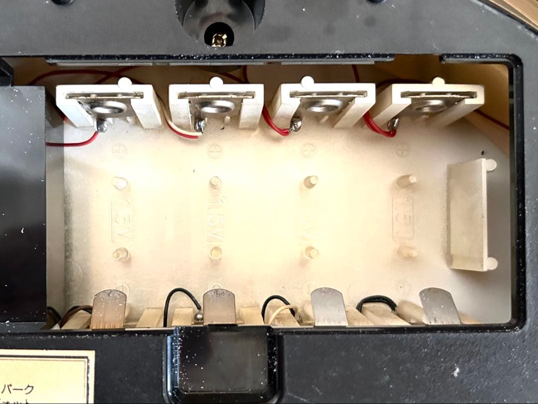 平成5年からくり時計　針が踊る　4MH689 リズム時計 スモールワールド