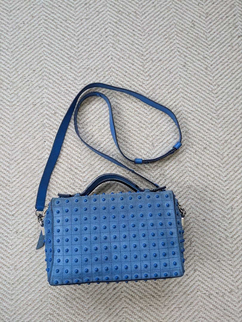 TOD'S トッズ ゴンミーニ ショルダーバッグ 2way スタッズ