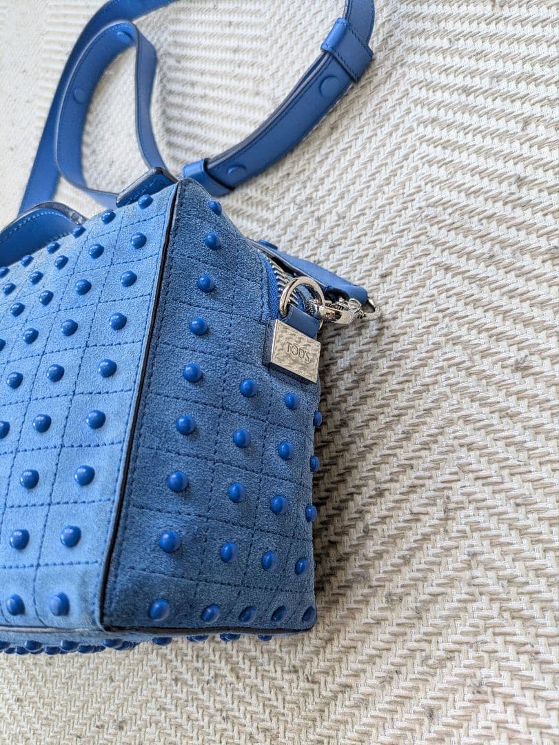 TOD'S トッズ ゴンミーニ ショルダーバッグ 2way スタッズ