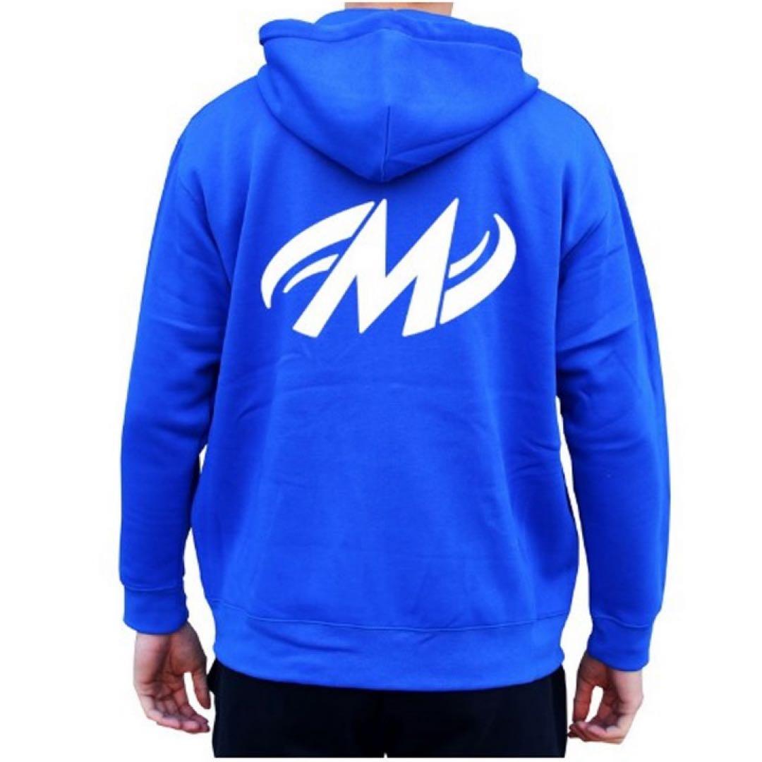 モーティブ 裏起毛 ボウリングパーカー ジップアップ (サイズM)