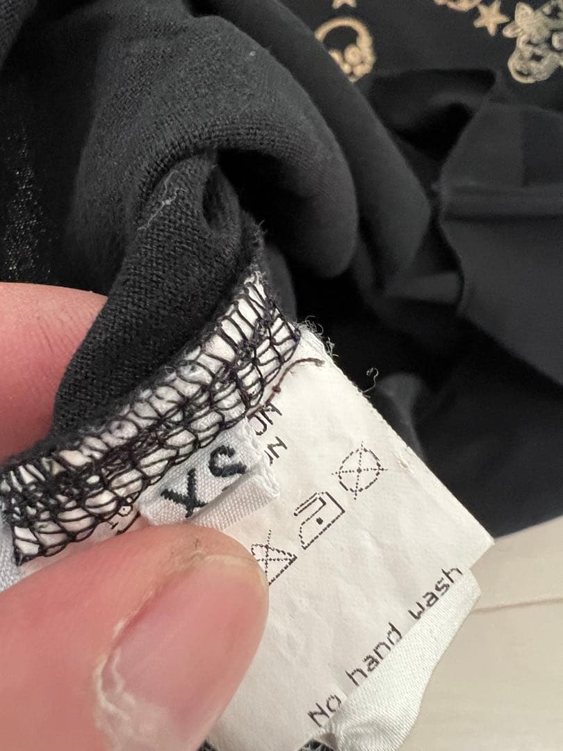 j*y様 lucien pellat-finet ブラック長袖カットソー XS