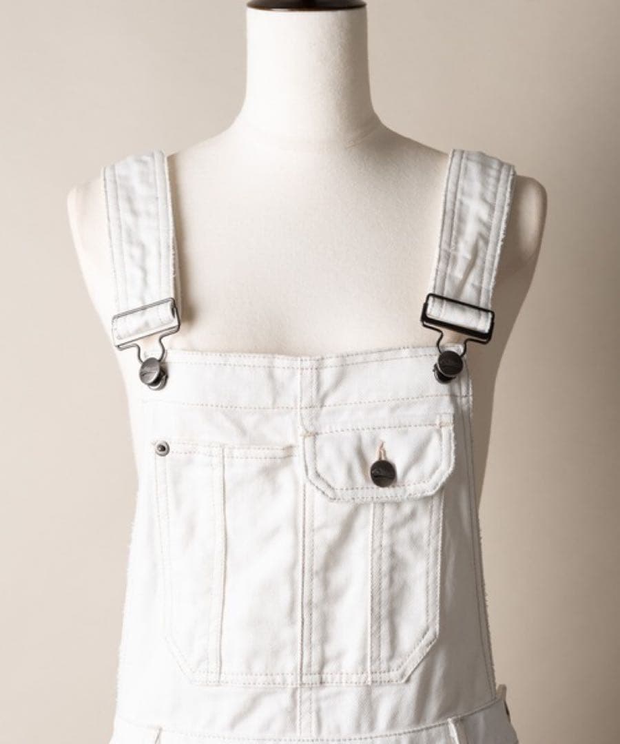 美品✨ラベルエチュード❤️ボリュームチュール×オーガンジーデニムサロペットF 黒