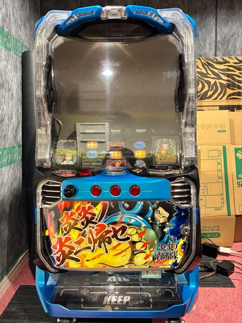 パチスロ実機 炎炎ノ消防隊 スマスロユニット、