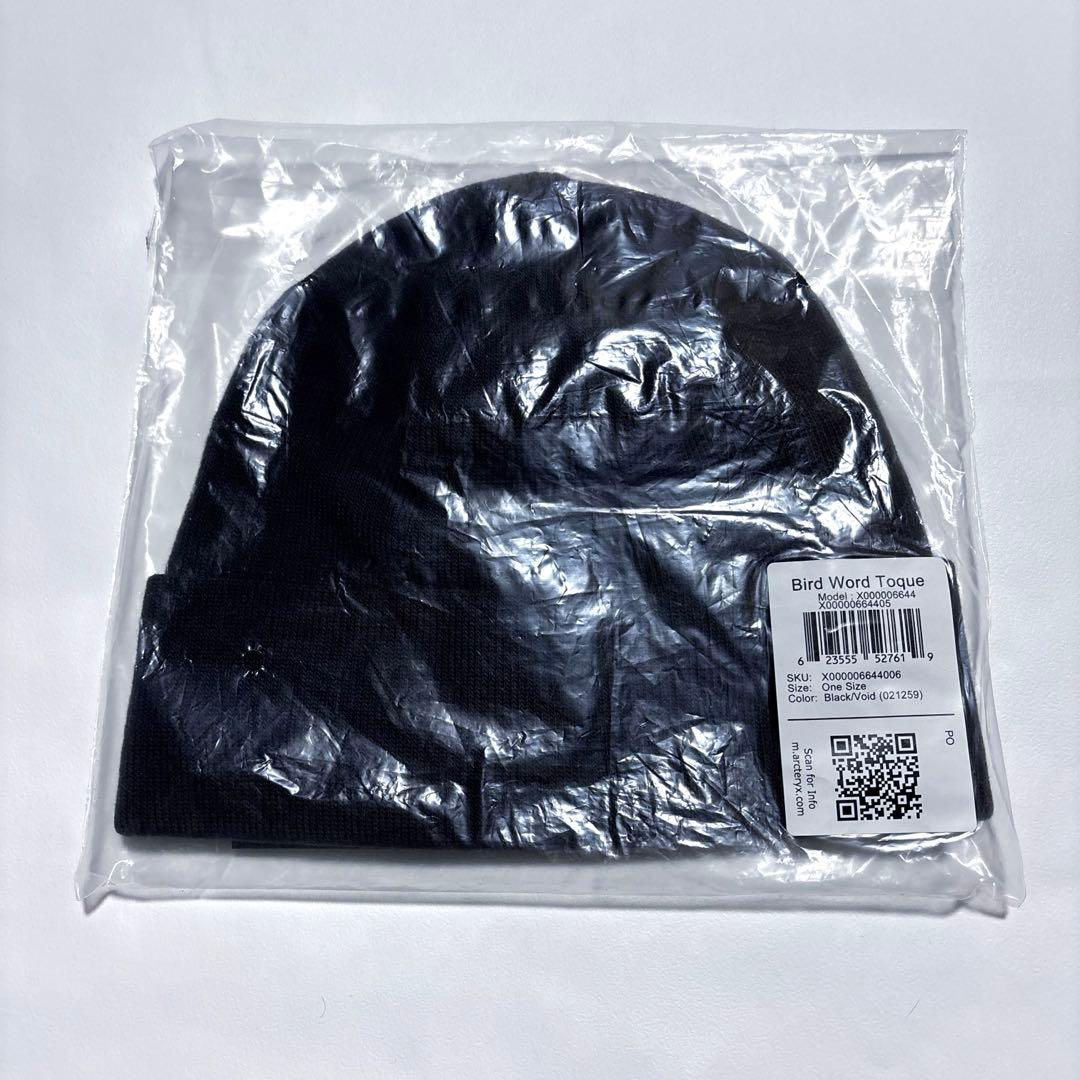 新品 アークテリクス バードワード トーク ブラック ボイド
