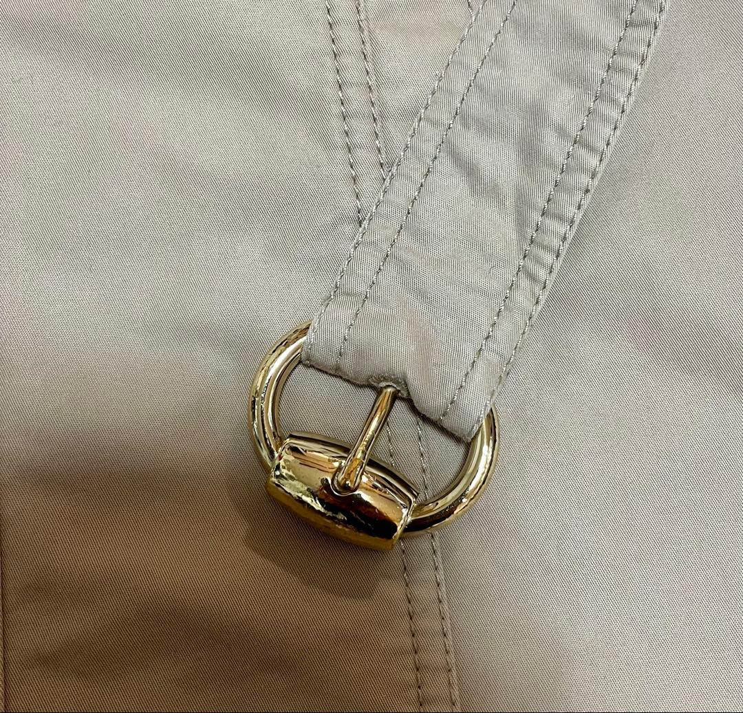GUCCI ベージュ トレンチコート 36【値段交渉受け付けます】