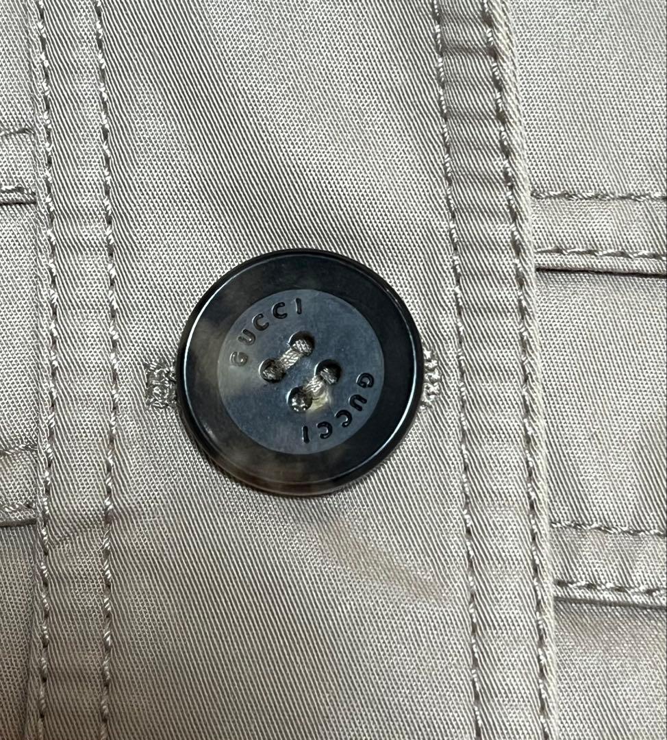GUCCI ベージュ トレンチコート 36【値段交渉受け付けます】
