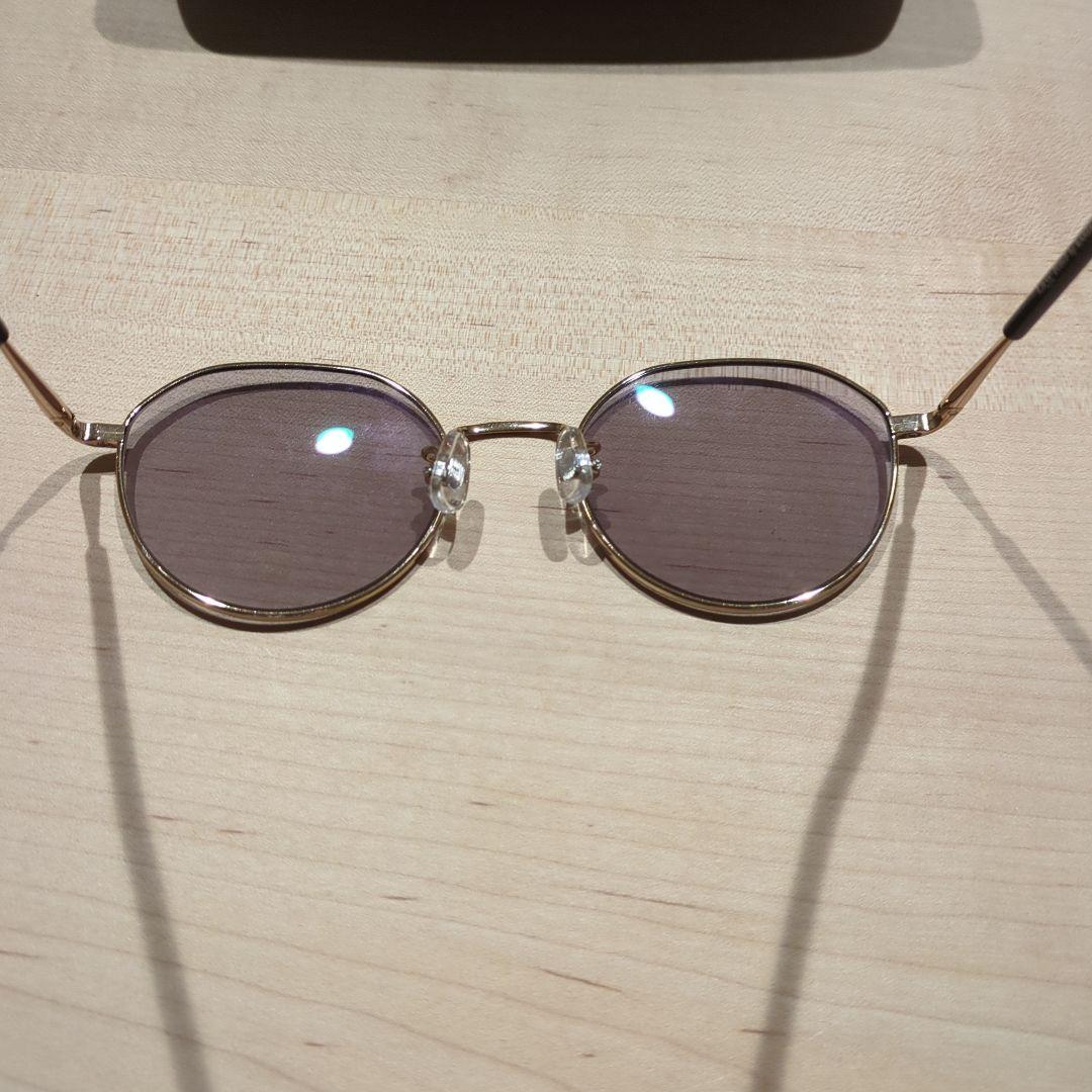 金子眼鏡　サングラス　lazy led