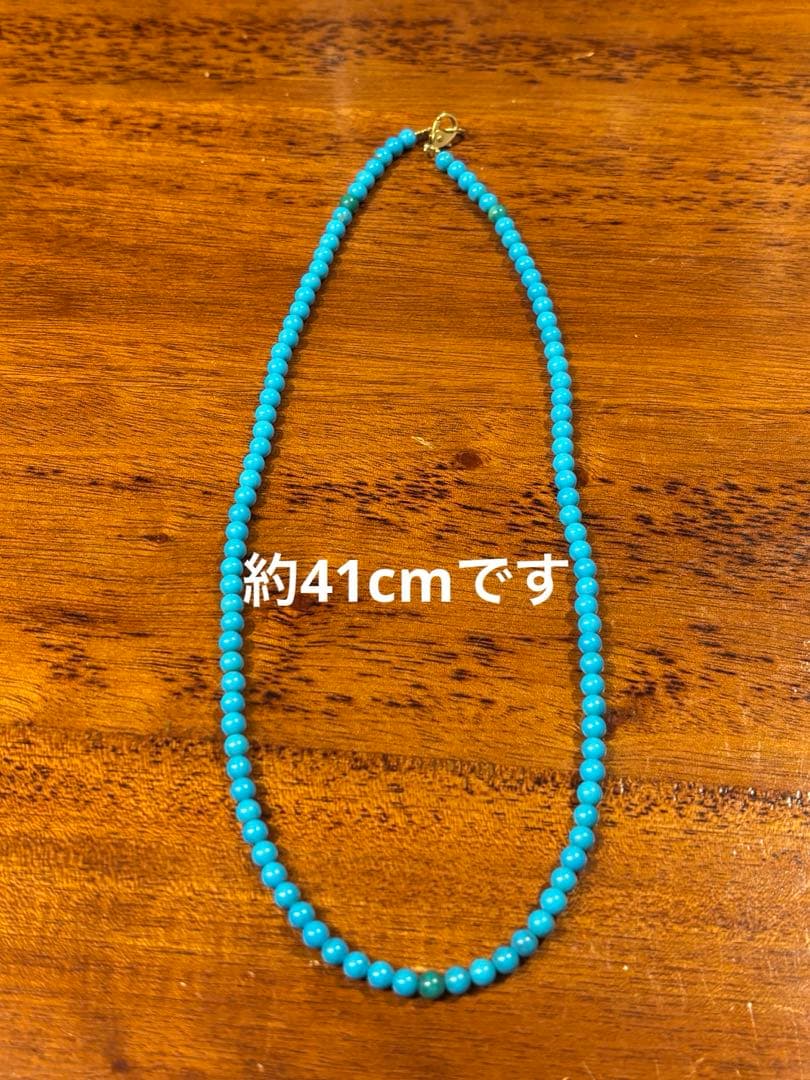 K18ターコイズハートネックレス