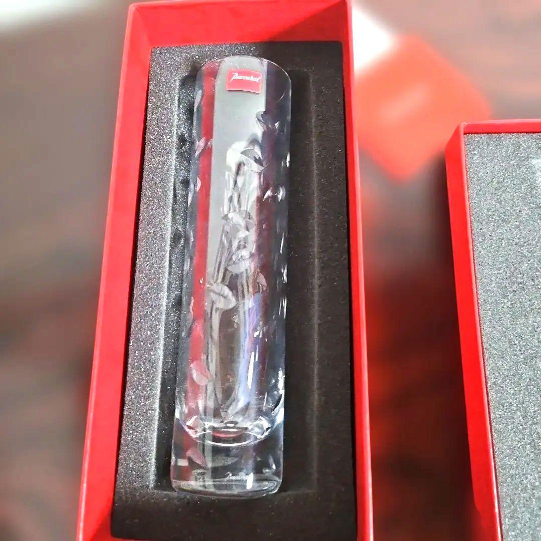 銀座和光[バカラ】未使用一輪挿し