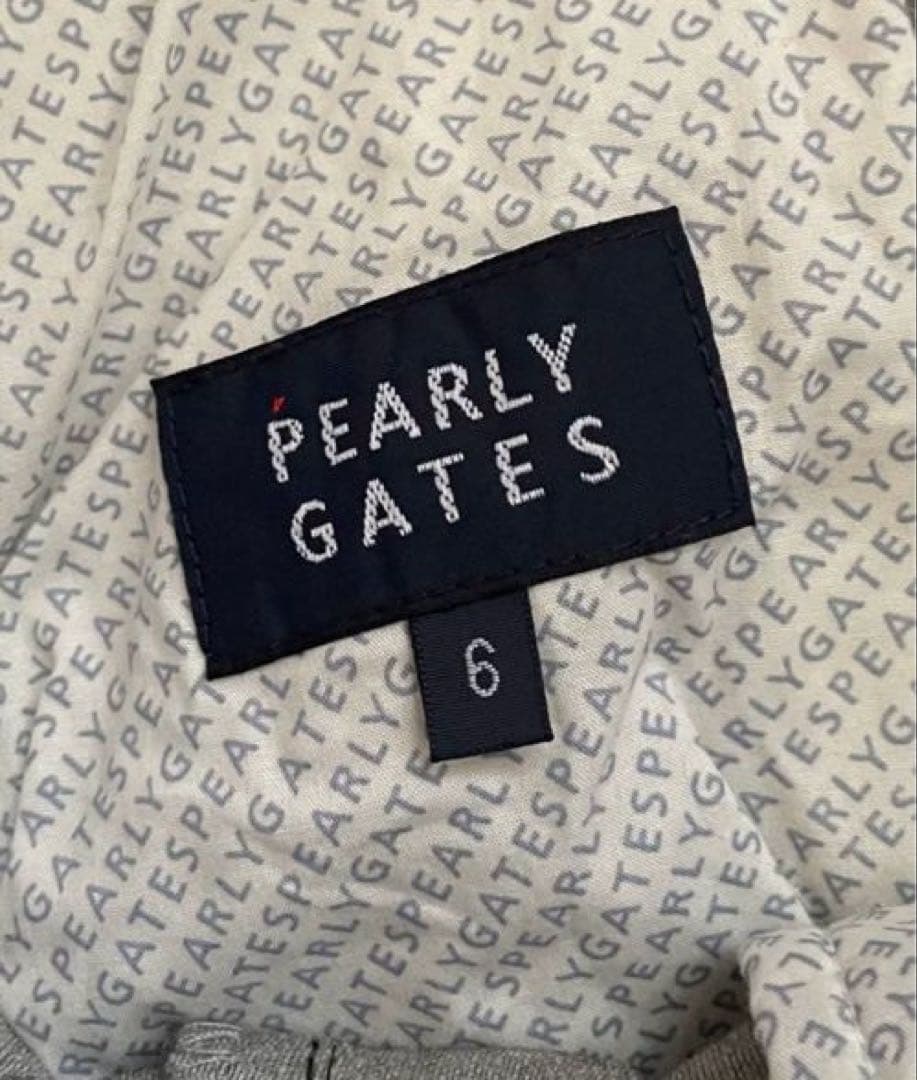 PEARLY GATES パーリーゲイツ　グレンチェック スヌーピー総柄パンツ6