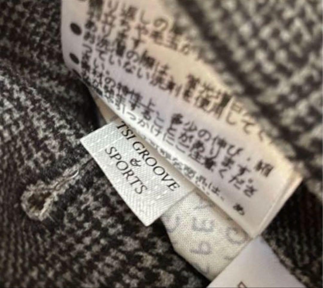 PEARLY GATES パーリーゲイツ　グレンチェック スヌーピー総柄パンツ6