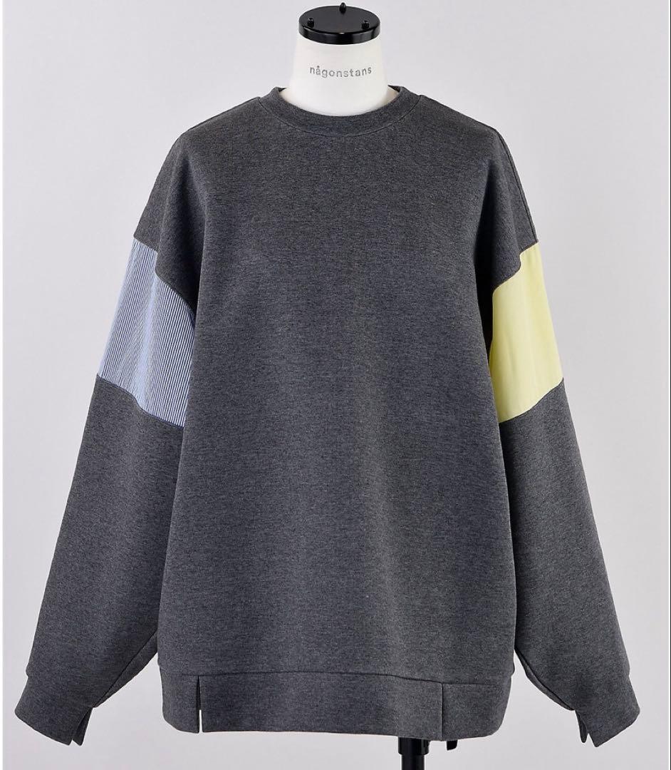 ナナコ ナゴンスタンス bi-color pullover プルオーバー