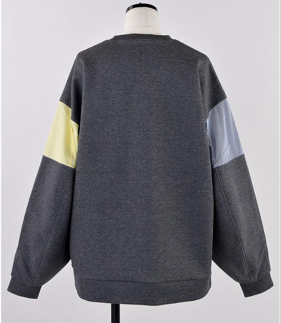 ナナコ ナゴンスタンス bi-color pullover プルオーバー