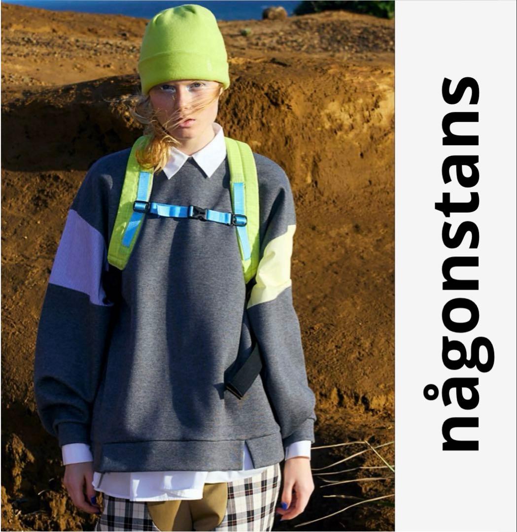 ナナコ ナゴンスタンス bi-color pullover プルオーバー