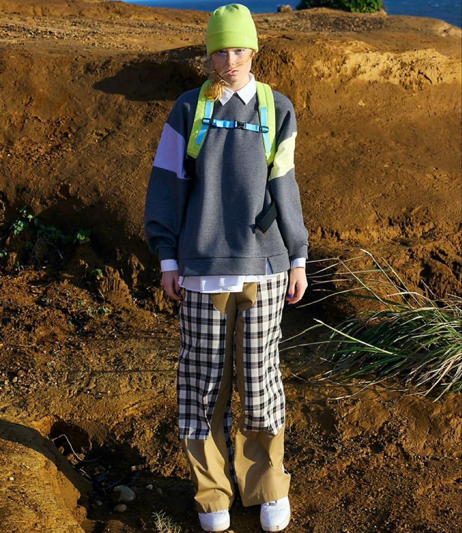 ナナコ ナゴンスタンス bi-color pullover プルオーバー