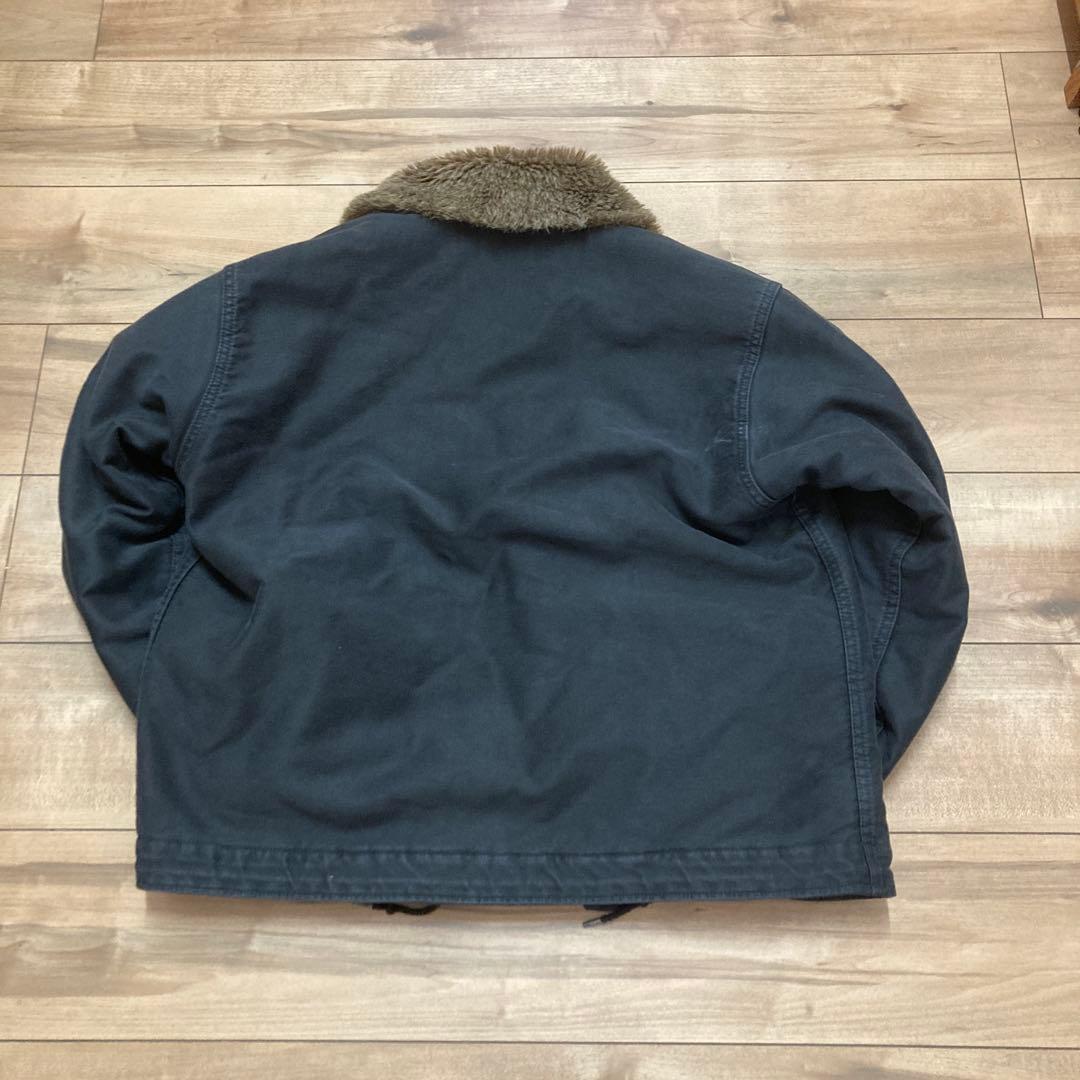 ヒューストン 5N-1DY N-1 デッキジャケット ヴィンテージ オーバーダイ