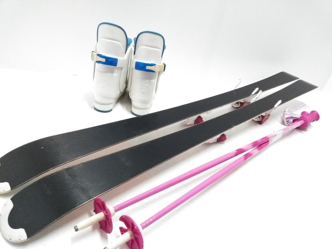 ジュニアスキー4点セット 女の子 dynastar 140cm ブーツ 24cm