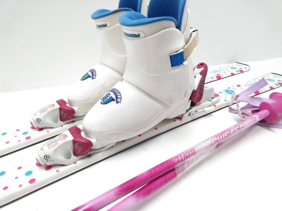 ジュニアスキー4点セット 女の子 dynastar 140cm ブーツ 24cm