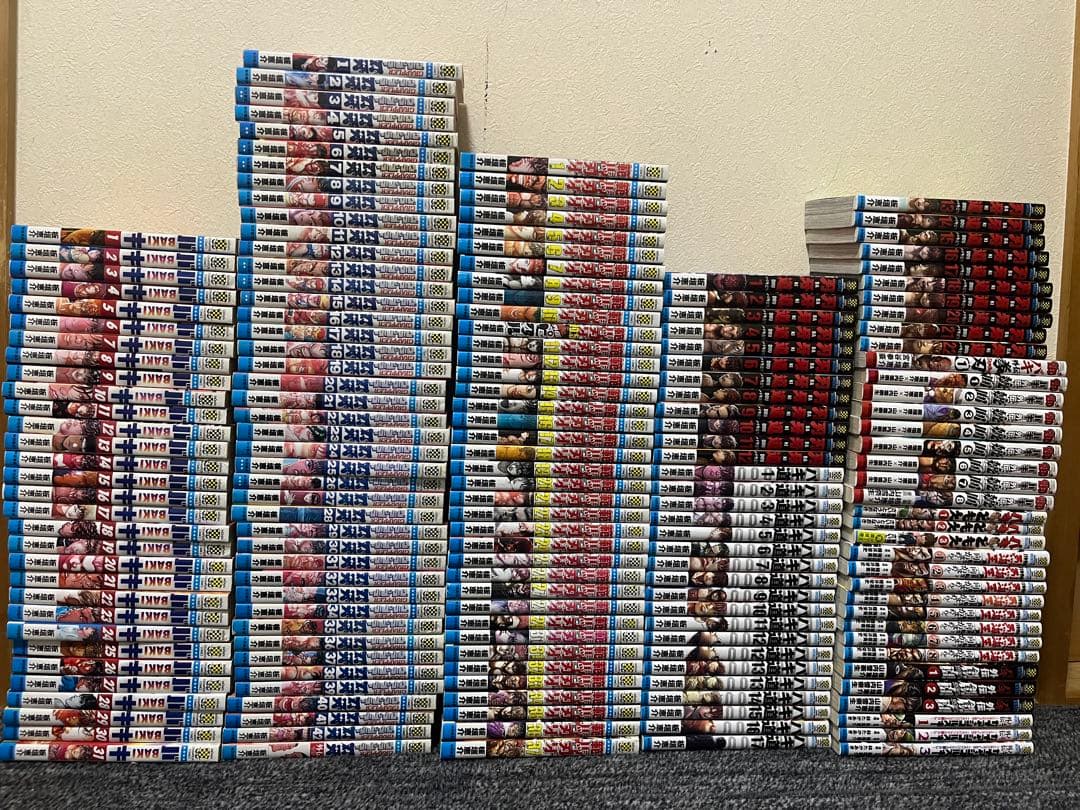 バキ グラップラー刃牙　刃牙道　バキ道　バキどもえ　バギ外伝　全176巻セット