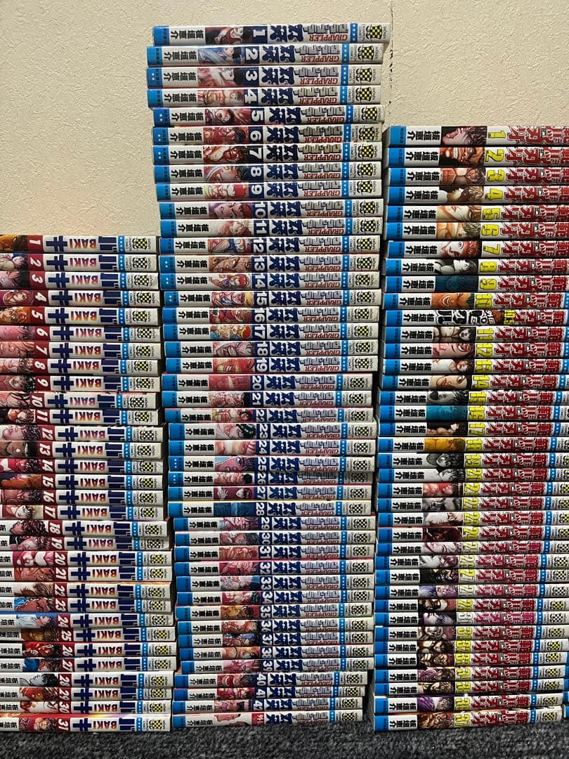 バキ グラップラー刃牙　刃牙道　バキ道　バキどもえ　バギ外伝　全176巻セット