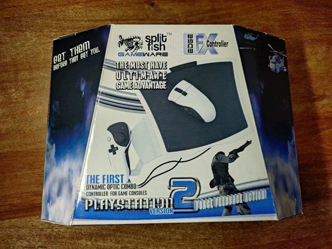 SplitFish Gameware EDGEFX PS2　レア　海外製？