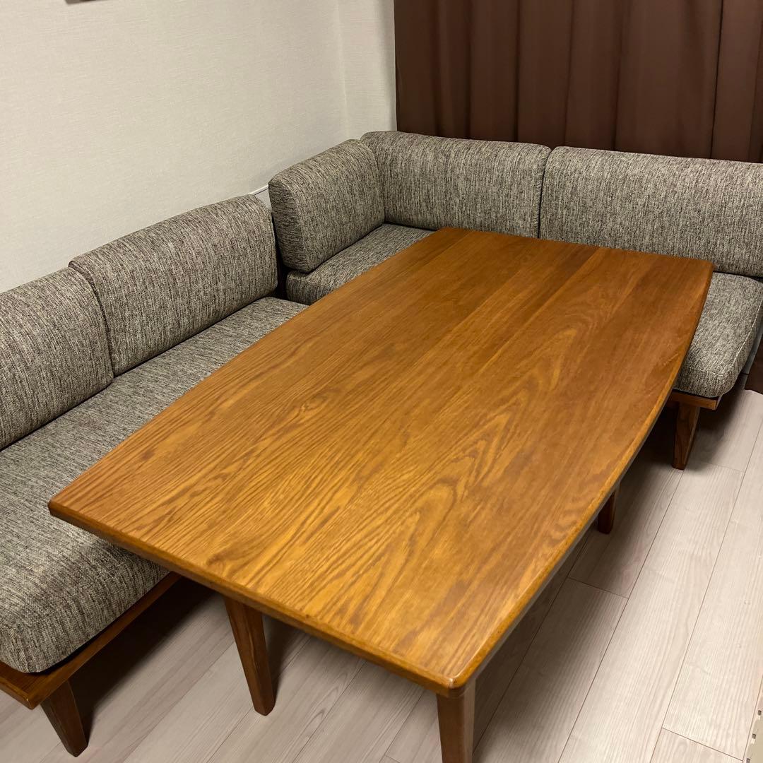 Unico WICK ソファ　ベンチアーム③