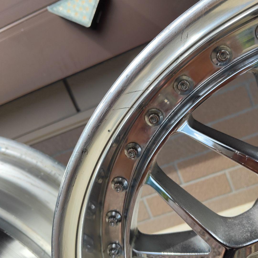 ワークVS,Edition17インチ 114.3オフセット＋22、 マルチ穴4本