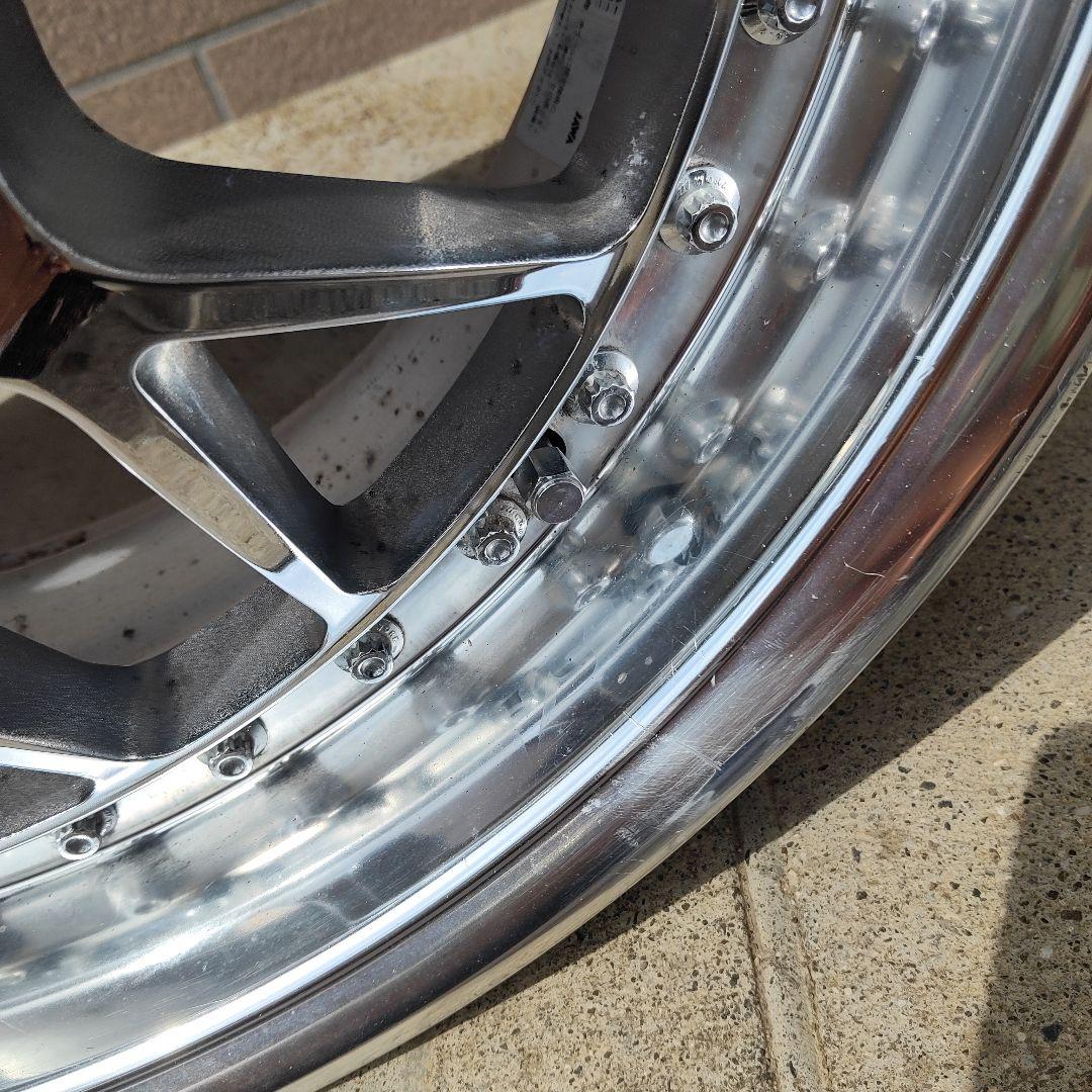 ワークVS,Edition17インチ 114.3オフセット＋22、 マルチ穴4本