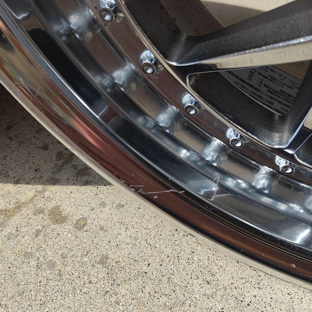 ワークVS,Edition17インチ 114.3オフセット＋22、 マルチ穴4本