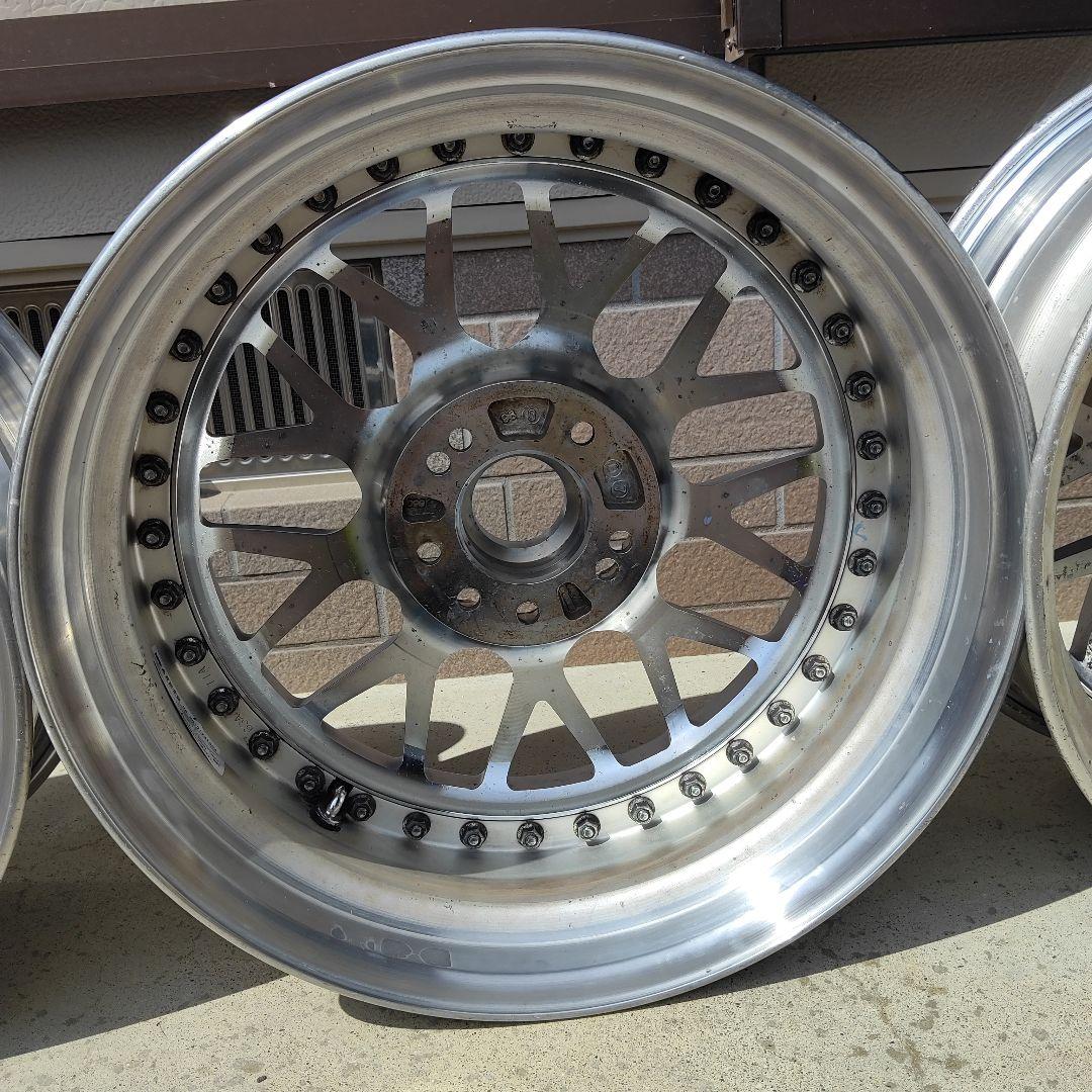 ワークVS,Edition17インチ 114.3オフセット＋22、 マルチ穴4本