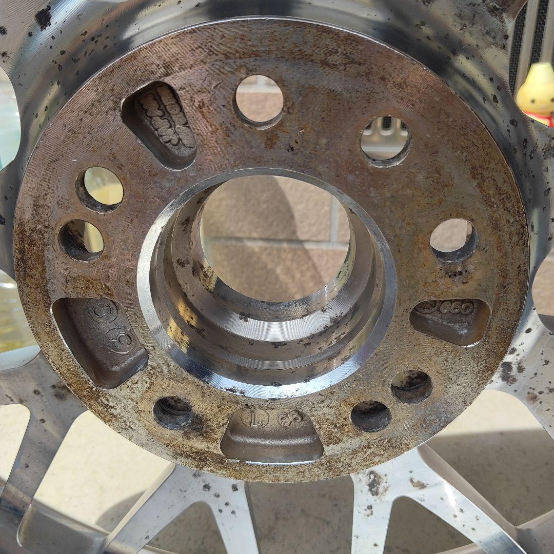 ワークVS,Edition17インチ 114.3オフセット＋22、 マルチ穴4本