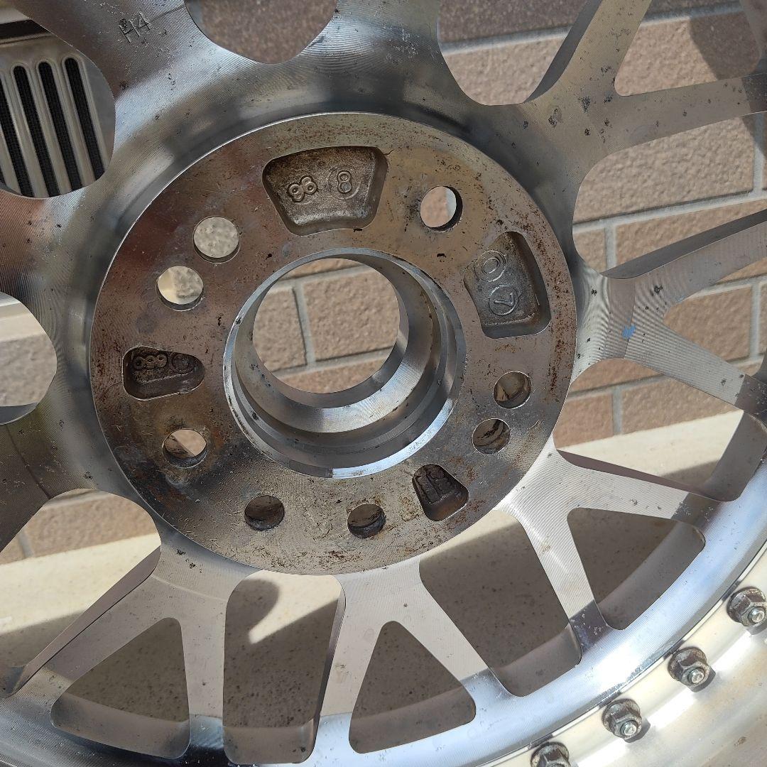 ワークVS,Edition17インチ 114.3オフセット＋22、 マルチ穴4本