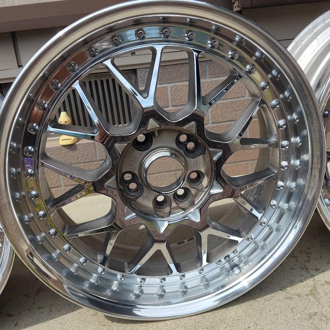 ワークVS,Edition17インチ 114.3オフセット＋22、 マルチ穴4本