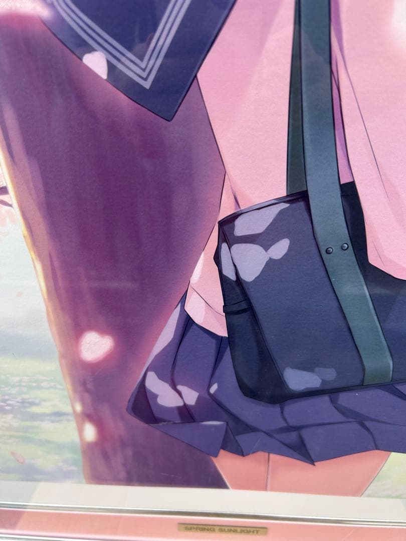 珈琲貴族 ミクスドメディア　SPRING SUNLIGHT アールビバン 版画