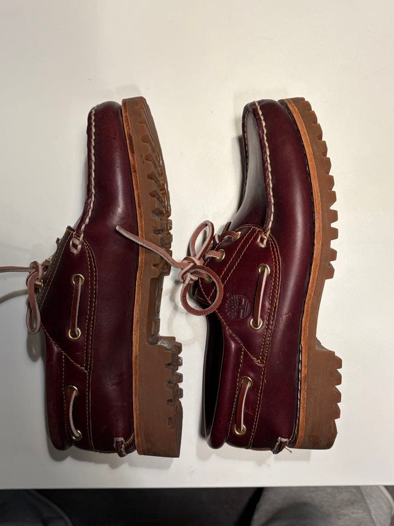 Timberland ティンバーランド 3eye バーガンディ　26.0