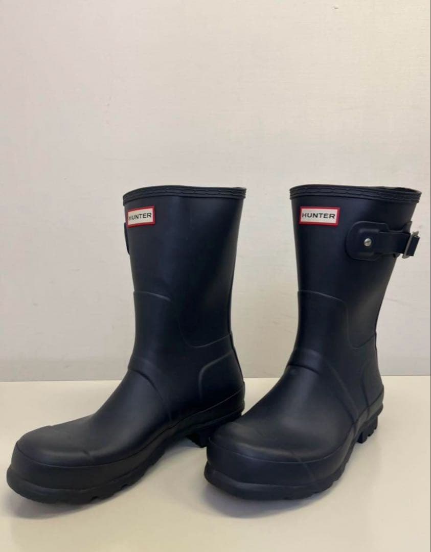 ハンターレインブーツ　26cm ネイビー