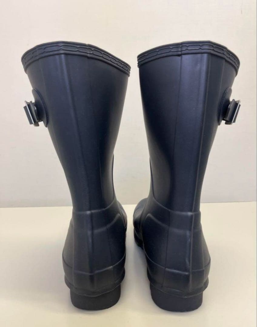 ハンターレインブーツ　26cm ネイビー