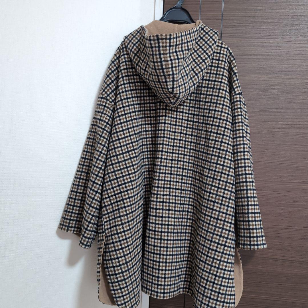 SHIPS anyフード付きポンチョ