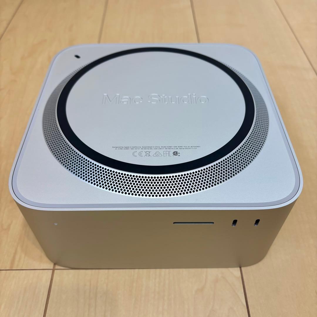 Mac Studio M2 MAX メモリ96GB ストレージ1TB