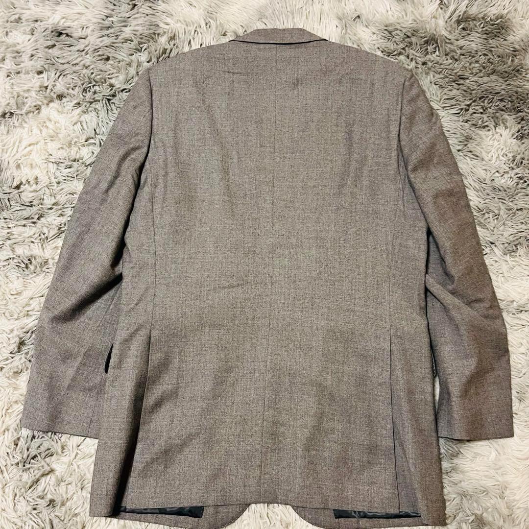 【大特価】エルメネジルドゼニア セットアップ シルク 無地 グレー Ｍ