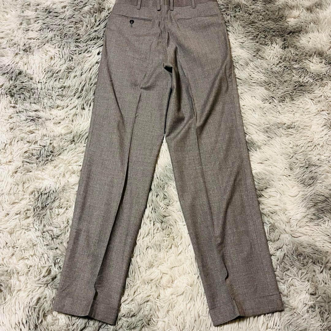 【大特価】エルメネジルドゼニア セットアップ シルク 無地 グレー Ｍ