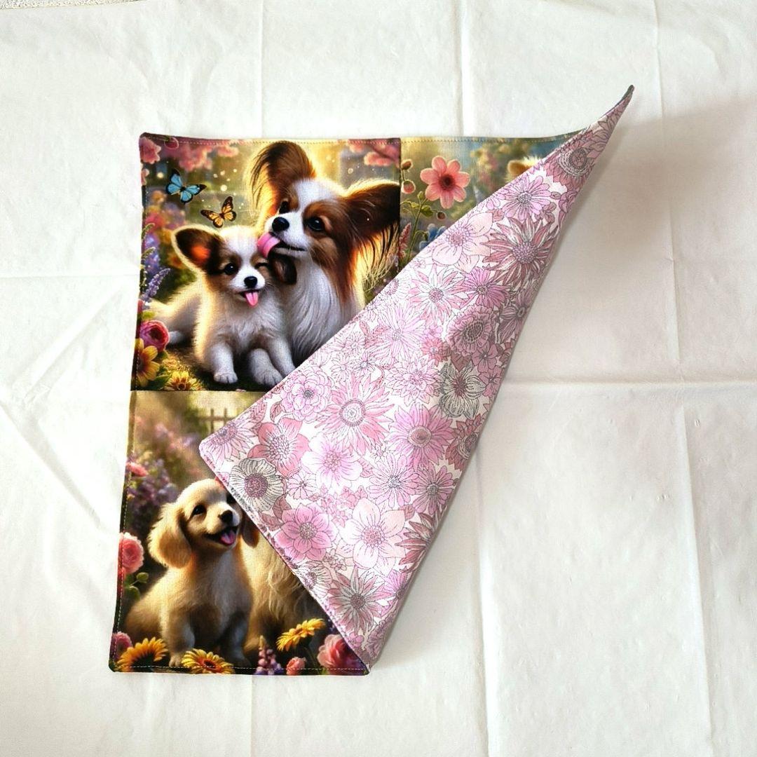 Yourelia様】ハンドメイドオーダー★犬猫★ガーゼハンカチ　12点