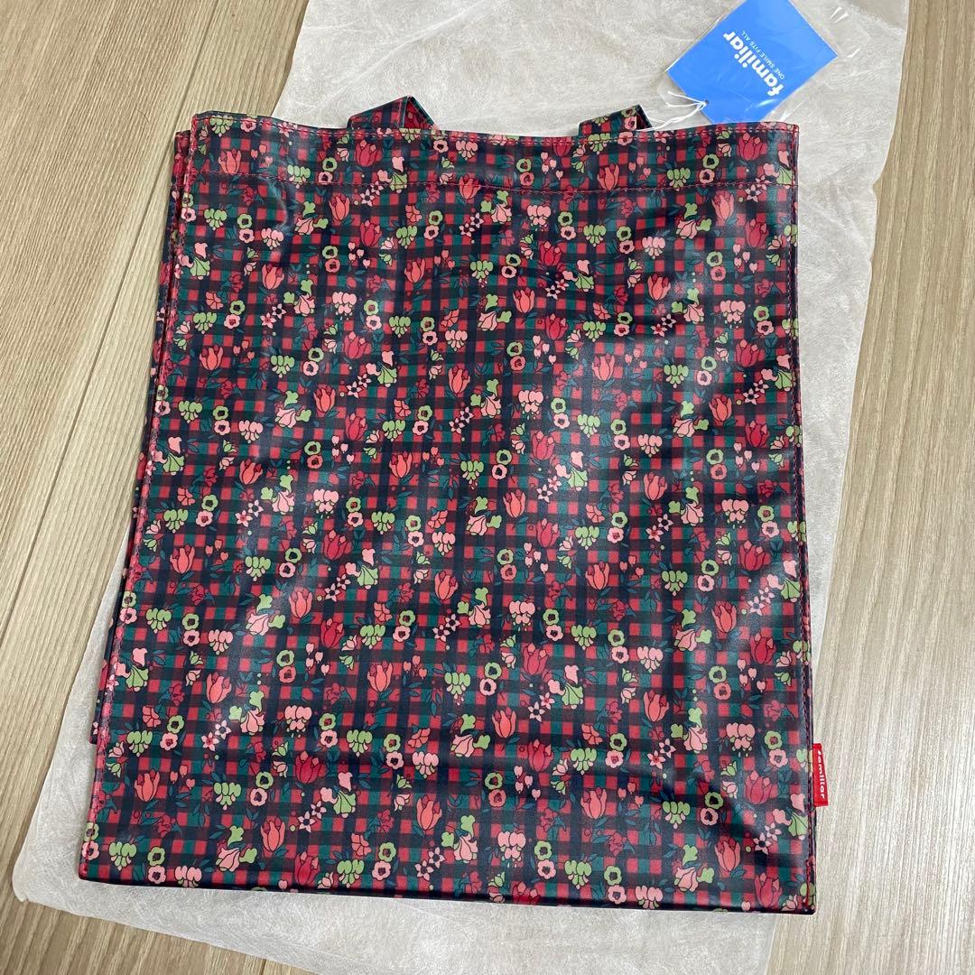 familiar ファミリア オリジナルリバティチェック トートバッグM